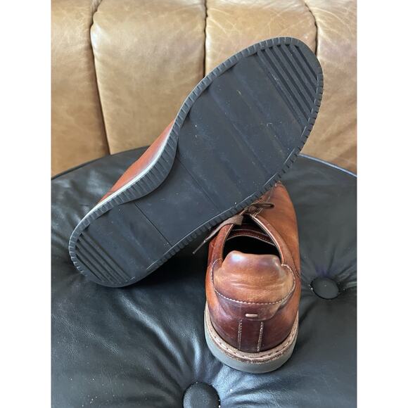 massimo emporio mens shoes Brown Leather Sz 9.5 main image 5